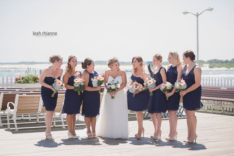 Ocean Pines Yacht Club Wedding, Ocean City Maryland OCMD - Bridal Party, Boardwalk
